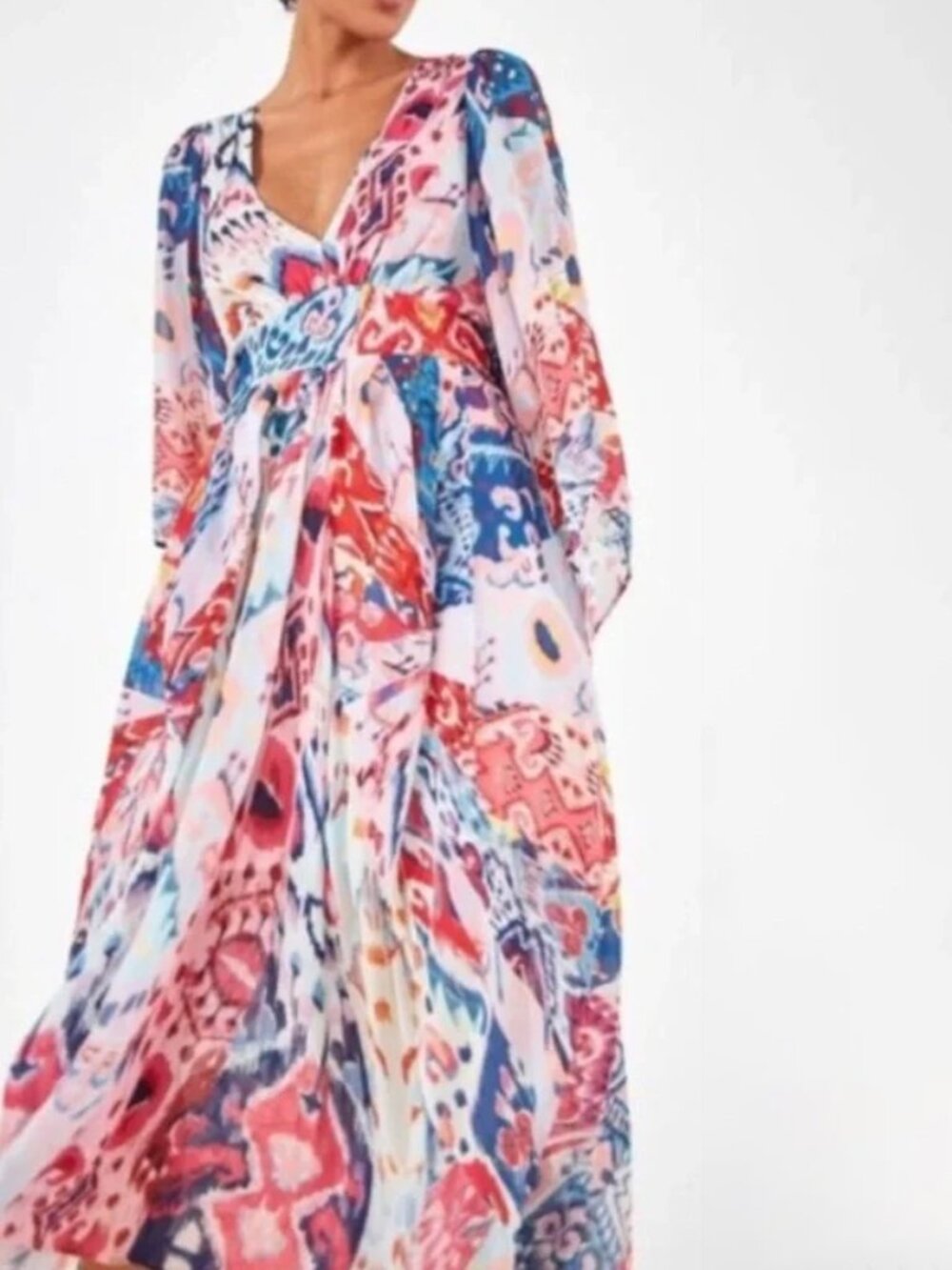 Farm Rio Boboikat Maxi Dress